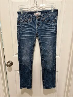 Big Star Dark Blue Straight Leg Jeans
